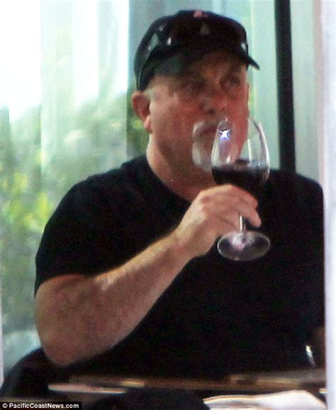 Is That Really Sensible Billy Joel Swigs A Glass Of Red Wine Before