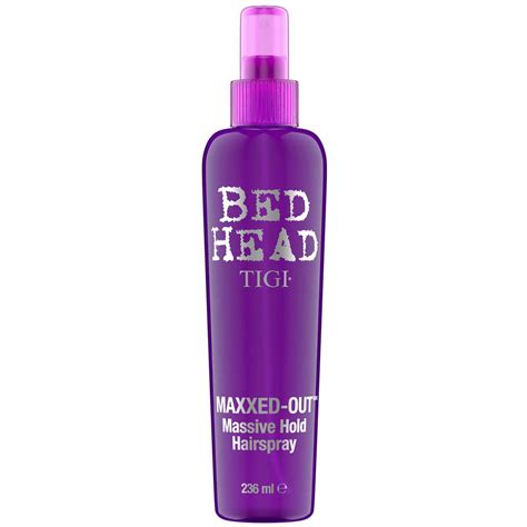 Tigi Bed Head Maxxed Out Massive Hold Hairspray Ml Lookfantastic