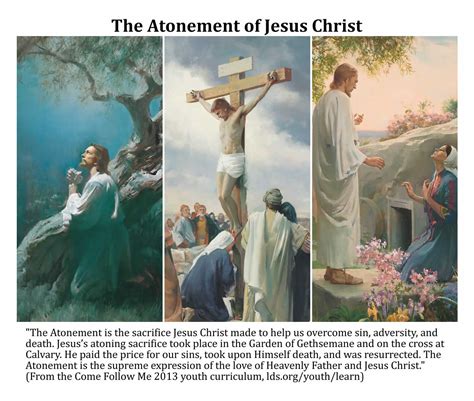 Atonement Of Christ Mormon Mission Prep
