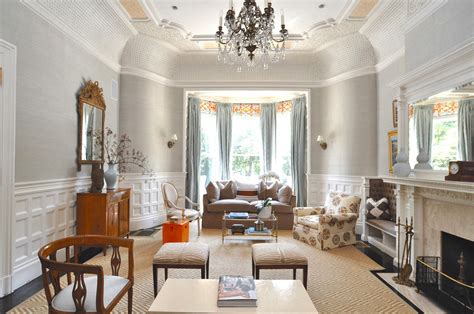 Renovated Formal Living Room With Stunning Victorian Esque Details