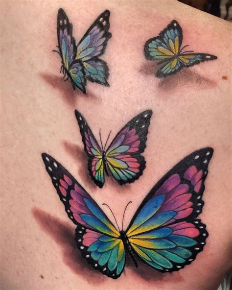 10 Best 3d Butterfly Tattoo Ideas Youll Have To See To Believe