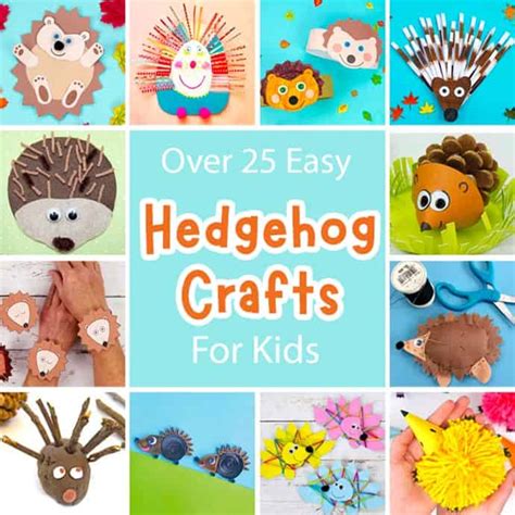 Easy Hedgehog Crafts For Kids Kids Craft Room