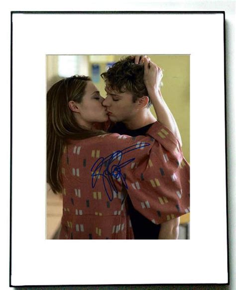 Ryan Phillippe Signed Kissing Photo Aftal