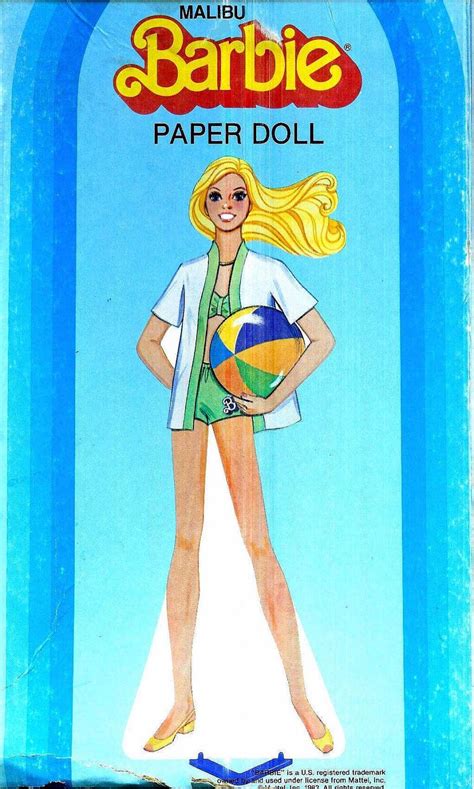 Vintage Malibu Barbie Via Etsy Barbie Paper Dolls Paper Dolls