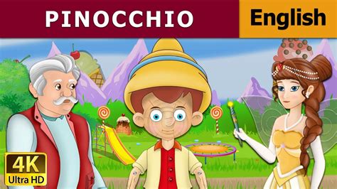 Pinocchio In English English Story Fairy Tales In English Bedtime