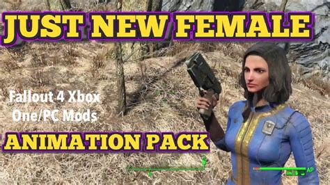 Just New Female Weapon Animation Pack Fallout 4 Xbox One Mods Youtube