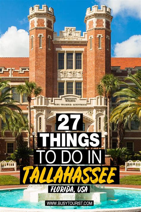 27 Fun Things To Do In Tallahassee Florida Tallahassee Florida Fun Places To Go Florida