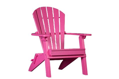 Pink Poly Adirondack Chair Poly Woodcrafters
