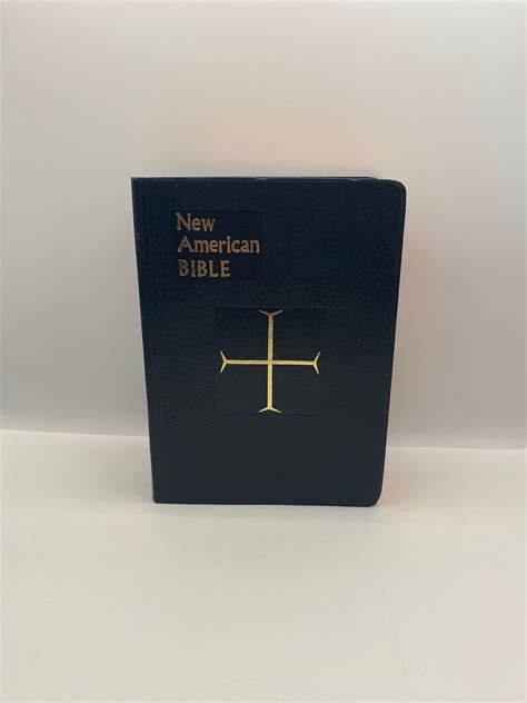 Vintage St Joseph Bible The New American Bible 1970 Etsy