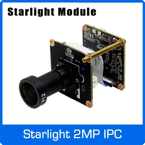 Starlight Ip Camera 1080p H265 Module Board Use Sony Imx307 Sensor And