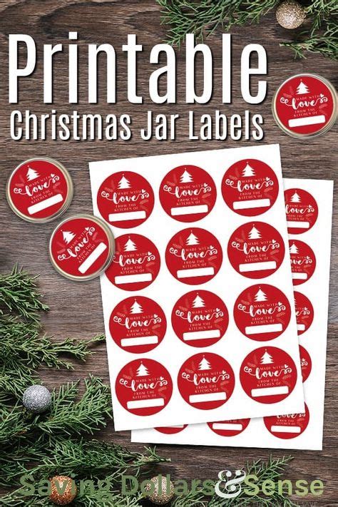 Free Printable Christmas Jar Labels Christmas Jars Jar Labels Mason