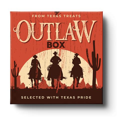 Texas Treats Outlaw T Box Texas Treats T Boxes
