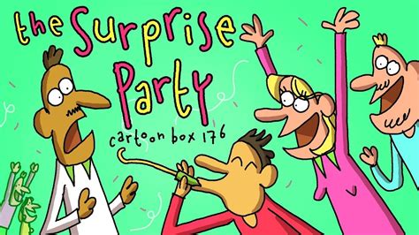The Surprise Party Cartoon Box 176 By Frame Order Hilarious Dark
