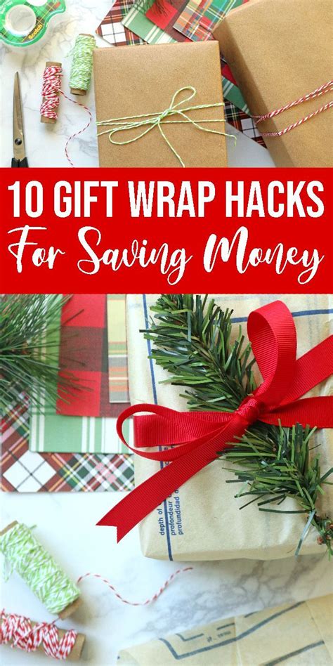 Christmas T Wrapping Hacks For Saving Money T Wrapping Simple