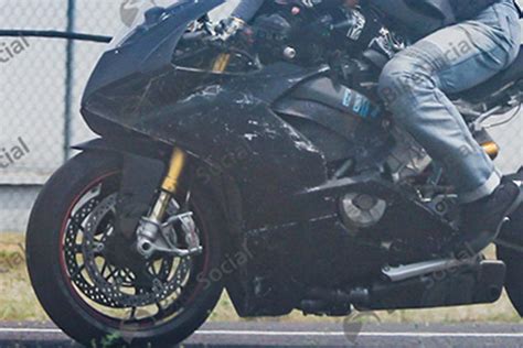 ducati v4 superbike spotted again more details revealed asphalt and rubber