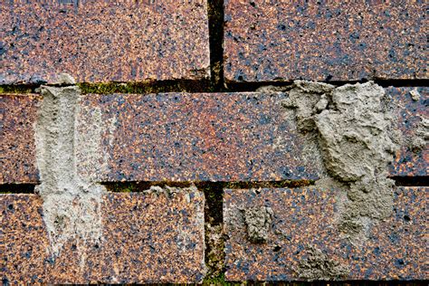 Two Concrete Splattered Closeup Brick Wall Textures