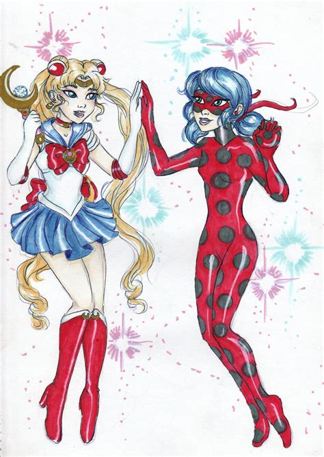 Total 65 Imagen Sailor Moon Miraculous Ladybug Viaterramx