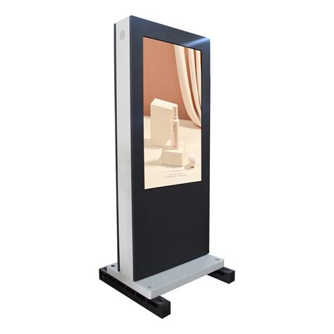 55 Inch Floor Standing Photo Booth Android Network Wifi 4g Touch Screen