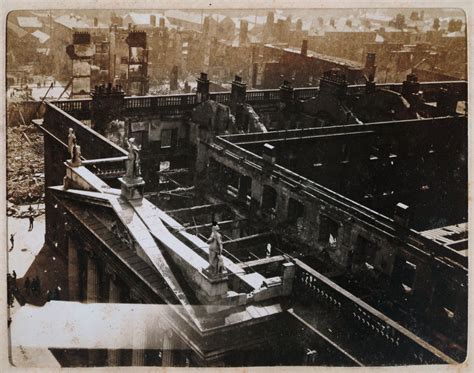 Aftermath Of The Easter Rising The General Post Office Seat Of The