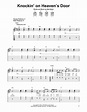 Knockin' On Heaven's Door | Sheet Music Direct