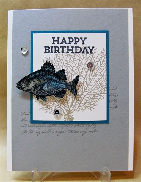 Savvy Handmade Cards Casual Masculine Birthday Card For The Paper
