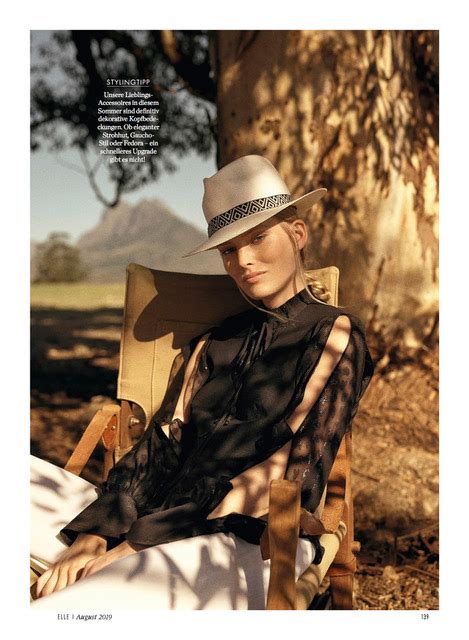 Charlott Cordes For Elle Germany By James Meakin Model Management