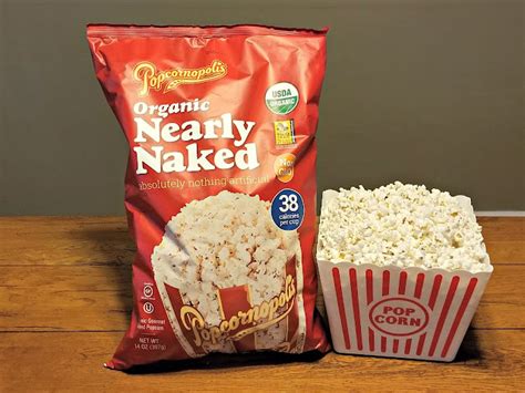 A GEEK DADDY Organic Nearly Naked Popcorn