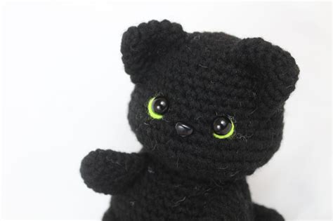 Black Cat Amigurumi Free Crochet Pattern Stringydingding