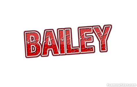 Bailey Logo Outil De Conception De Nom Gratuit à Partir De Texte