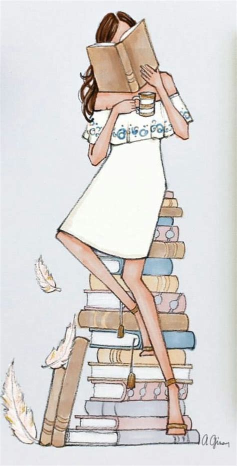 Pin By Gema On Libraries Books Dreams Girl Reading Reading Art