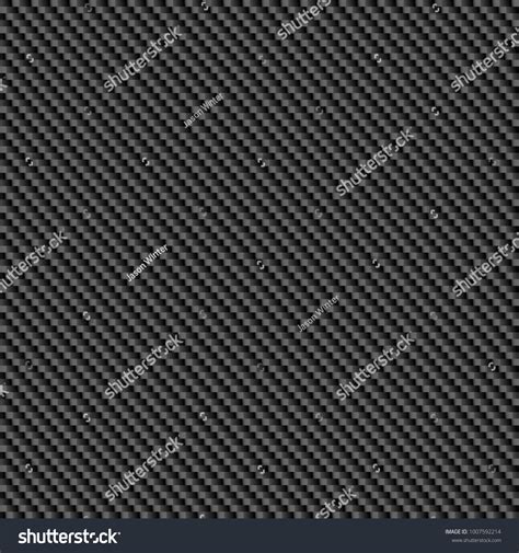 Repeating Tileable Carbon Fibre Background Illustration Stock Vector
