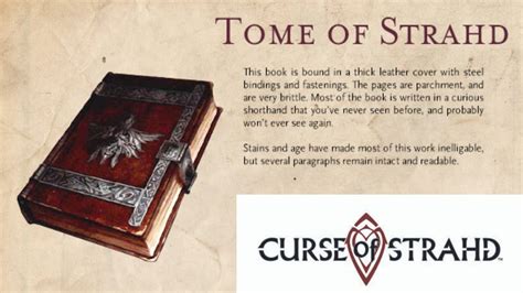 The Tome Of Strahd A Reading From My Current Campaign Curse Of