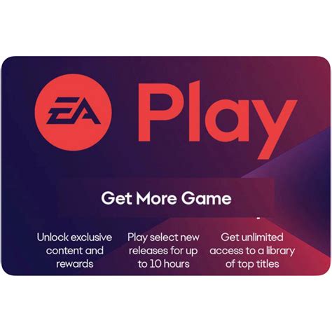 With so many classic and quality genres to choose from, such as multiplayer, bingo, puzzle, and card you'll be entertained forever! EA Play Gift Cards