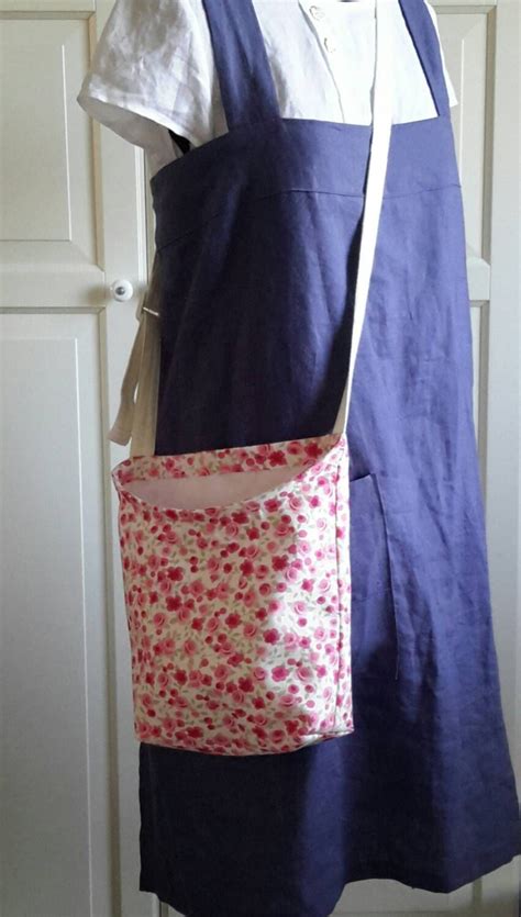 Shoulder Peg Bag Peg Bag Bag Patterns To Sew Clothespin Bag
