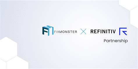 Finmonster And Refinitiv Form Strategic Alliance For The Joint