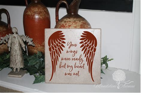 Youre Wings Were Ready Svg Angel Wings Sympathy Svg Etsy