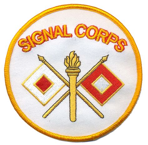 Us Army Signal Corps Novelty Patch Military Uniform Supply Inc