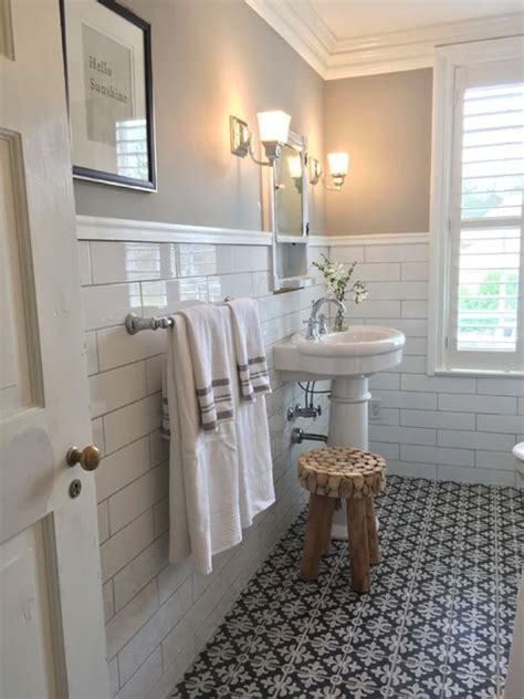 Bathroom floor tiles and wall tiles have a major impact on the overall look and feel of the space. Vintage Bathroom Decor