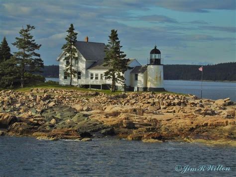 Winter Harbor Lighthouse Maine 1000 Images About Water Color