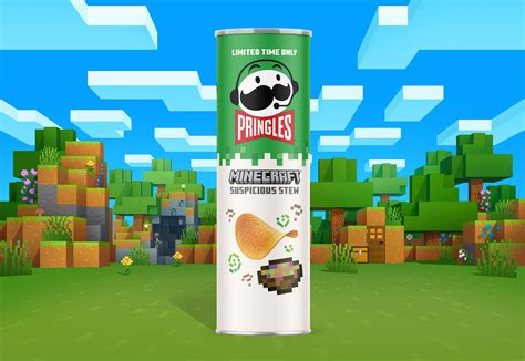 Pringles Brings The Virtual World Of Minecraft Into Reality With New