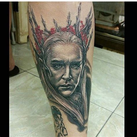 Gorgeous Thranduil Piece Done By The Ultra Talented Sarahmillertattoo If You Havent Already