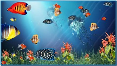 49 Free Animated Fish Aquarium Wallpaper On Wallpapersafari