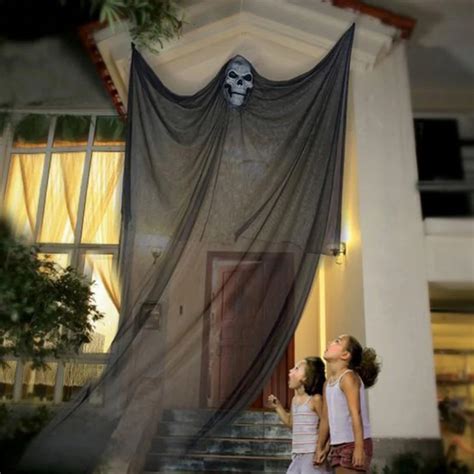 Halloween Hanging Ghost Decor Ghost Haunted House Escape Hanging Grim Reaper Horror Props Home