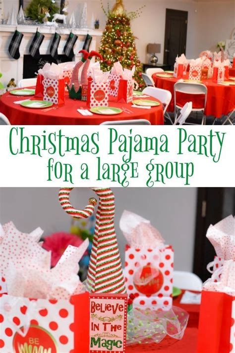 pajama party ideas christmas end cyberzine photogallery