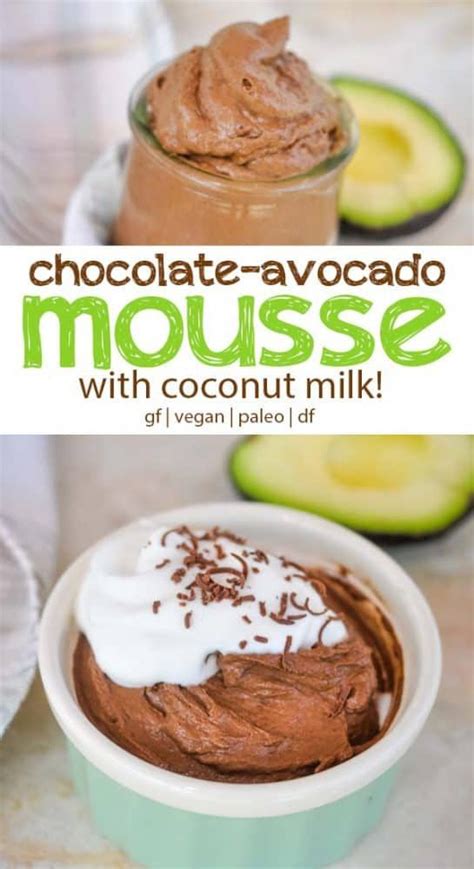 Here's a seriously simple recipe for a super tasty chocolate dessert. Healthy Chocolate Mousse with Chia + Avocado | Recipe in ...