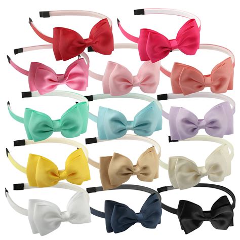 Aliexpress Com Buy Pcs Lot Inch Double Layer Bows With Plastic