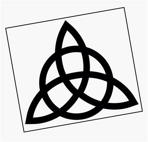 Triquetra Symbol Png Download Power Of Three Symbol Charmed