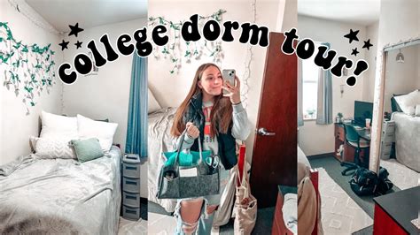 freshman college dorm tour and organize with me youtube