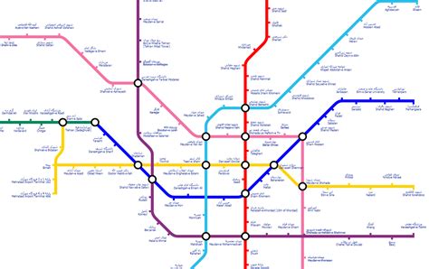 Github Mer30hamidtehran Metro Map Tehran Metro Map Using D3 Tube Map