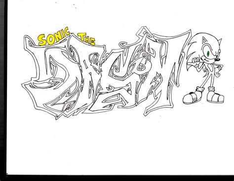 Sonic Graffiti By Fata1 On Deviantart